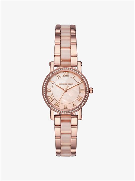 michael kors norie rose gold tone watch|Michael Kors Women's Norie Rose Gold.